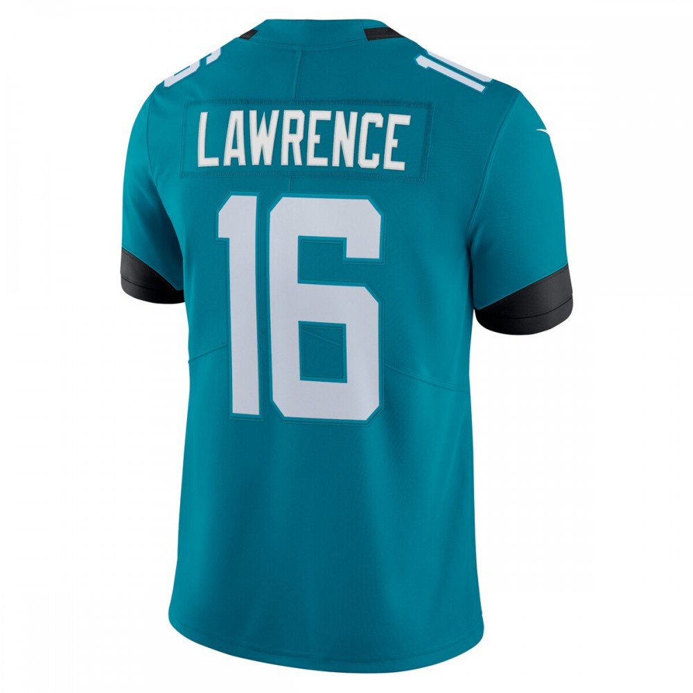 Trevor Lawrence Jacksonville Jaguars Nike Vapor Limited Jersey - Teal-GridironStore